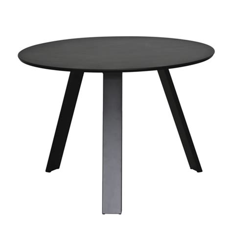 moderner tisch rund farbe schwarz metall gestell tische bartische