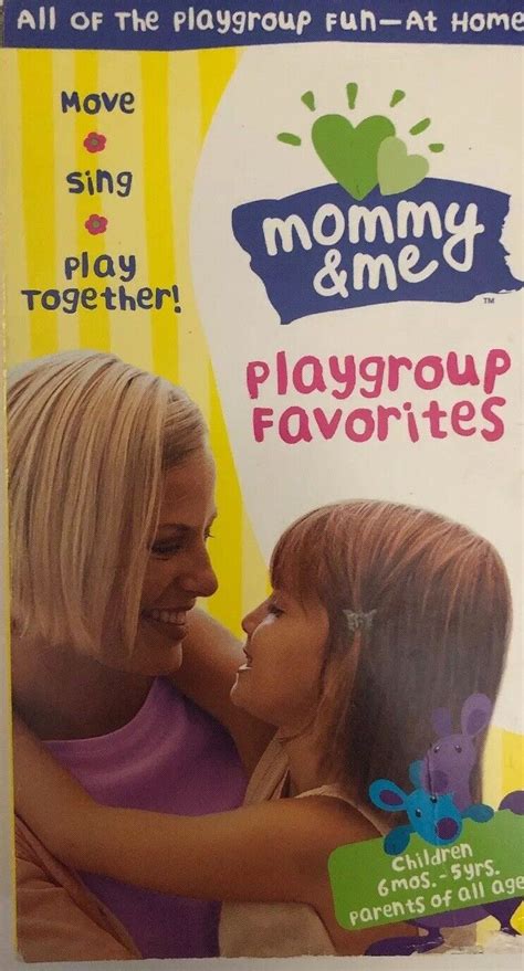 Mommy And Me Playgroup Favorites Vhs 2003 Tested Rare Vintage Collectible
