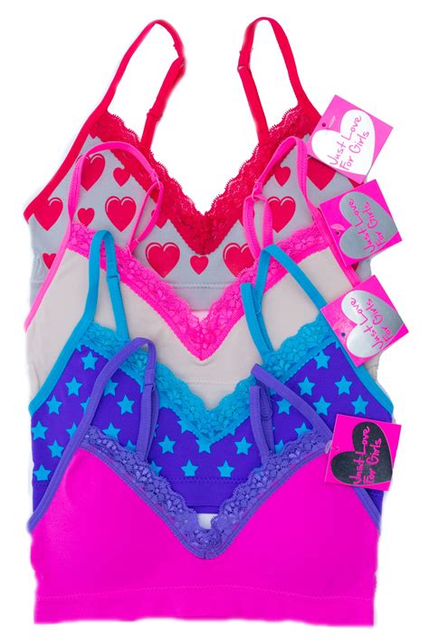 just love girls bras pack of 4 comfortable and stylish training