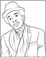 Coloring Book Drawing Interview Drawings Books Rapper Bun Rap Shea Frank151 Serrano Creators Choose Board sketch template
