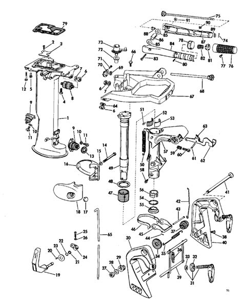 motor parts johnson outboard motor parts