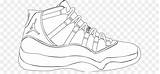 Ausmalbilder Schuh Jordans Chaussure Malvorlagen Coloration Malbuch Banner2 Foamposites Outlines Herunterladen sketch template