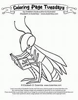 Coloring Grasshopper Ant Pages Popular Library Clipart sketch template