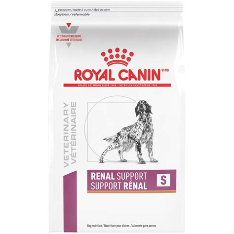 canine renal support  dry dog food royal canin