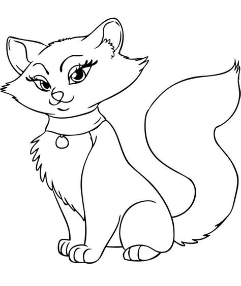 coloring pictures kittens