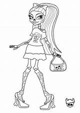 Monster High Coloring Pages Printable Kids Print Characters Skelita Jinafire Long Printables Coloriage Wiki Calaveras Getdrawings Clipart Children Filminspector Library sketch template