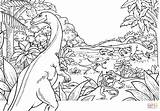 Coloring Plateosaurus Pages Dinosaur Color sketch template
