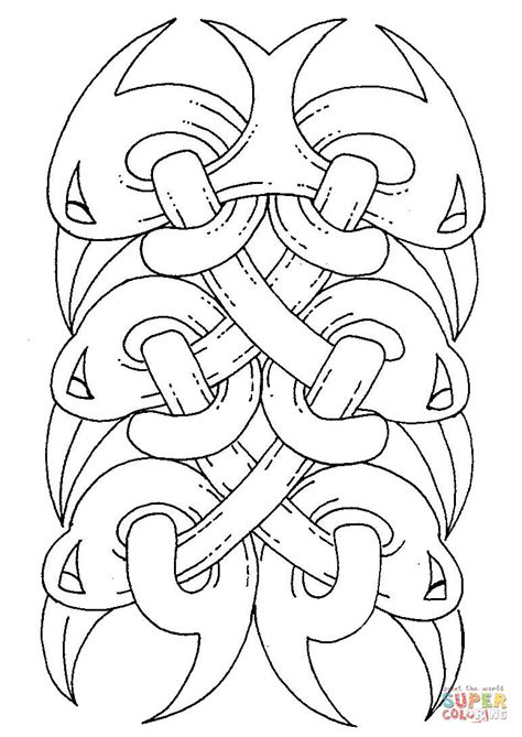 celtic design super coloring  printable coloring pages coloring