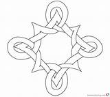 Celtic Knot Coloring Pages Pattern Printable Pyrography Lettering Kids Google Au sketch template