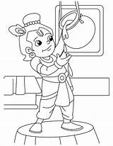 Krishna Coloring Pages Lord Drawing Butter Kids Baby Worksheet Outline Colouring Cartoon Janmashtami Easy Little Color Online Searches Recent Drawings sketch template
