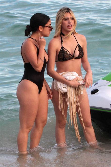Inanna Sarkis And Lele Pons Enjoying Themselves On The