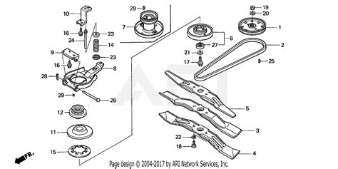 pieces honda hrm  forum gazon