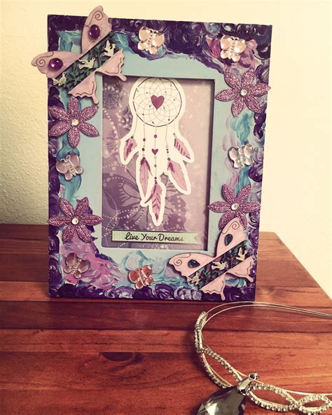 hand decorated photo frame photo decor crafts hand decorated