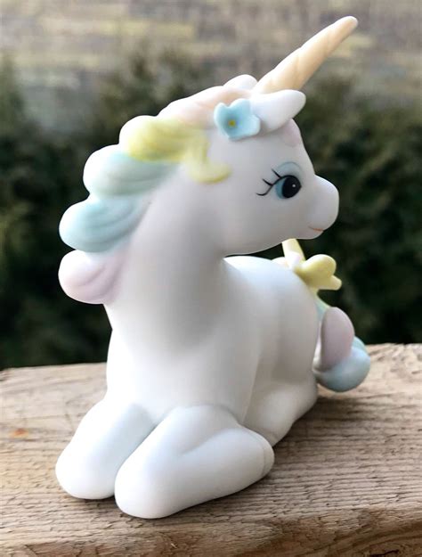 vintage unicorn figurine ceramic figurine retro art  etsy canada unicorn
