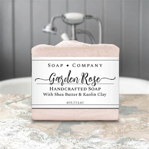 soap labels simply natural editable soap template etsy