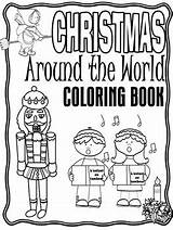 Christmas Around Coloring Pages Holidays Book Traditions Printable Color Getcolorings Teacherspayteachers Preschool Teach Roo Books Choose Board sketch template