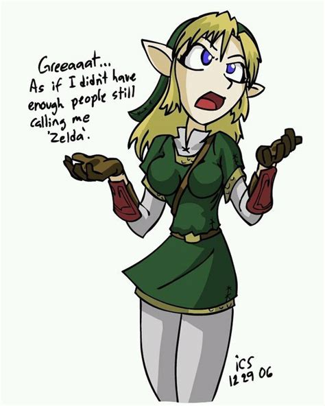 [image 564281] Link And Zelda Confusion What If Zelda Was A Girl