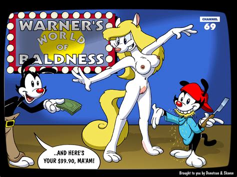 rule 34 animaniacs anthro black fur bottomless breasts color female fur furry interspecies