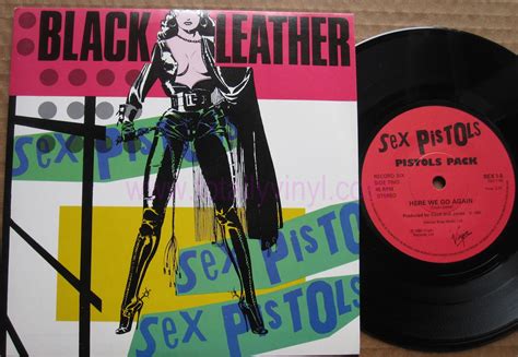 totally vinyl records sex pistols black leather 7