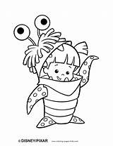 Inc Monsters Coloring Drawings Pages Library Clipart sketch template