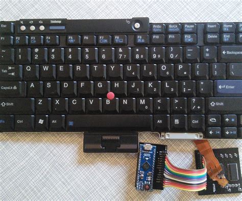 thinkpad keyboard usb adapter  arduino  steps instructables