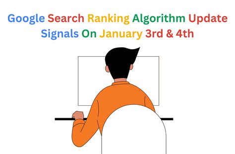 google search ranking algorithm update signals  january