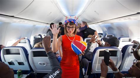 southwest airlines unveils new interior for planes and employee