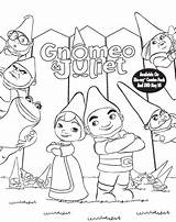 Gnomeo Coloring Juliet Pages Colouring Color Sheets Printable Disney Kids Gnomes Activity Characters Choose Board Painting Easy Getcolorings sketch template