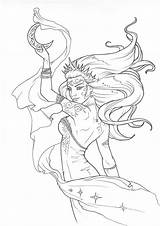 Coloring Pages Goddess Adult Nyx Justice Scales Night Book Oh Fairy Tumblr House Books Colouring Anime Scale Guys Sheets Printable sketch template