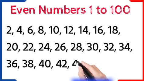 numbers    list   numbers     youtube