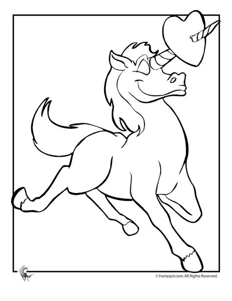 unicorn valentine coloring page valentine coloring pages valentines