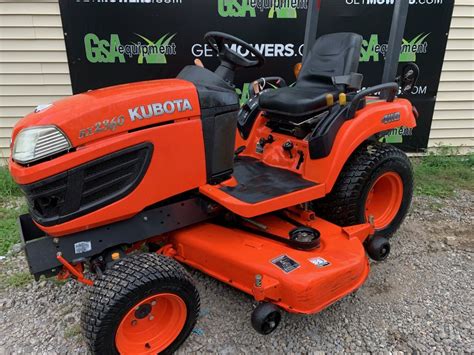 kubota bx compact utility tractor   hours   month lawn mowers  sale