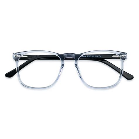 H5068 Square Clear Eyeglasses Frames Leoptique