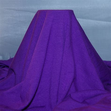 rayon spandex purple solid simply  ti