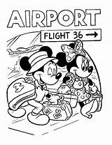 Disney Coloring Kids Activity Pages Book Epcot Mouse Disboards Mickey Disneyland Print sketch template