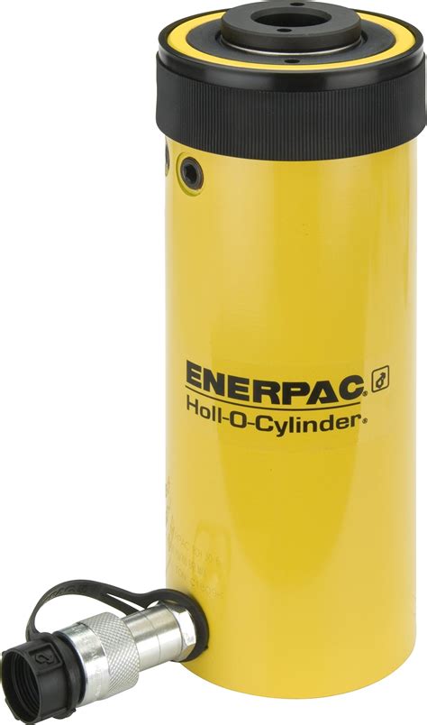 buy enerpac rch  single acting hollow plunger hydraulic cylinder   ton capacity single