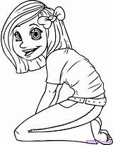 Cartoon Draw Drawing Person People Kneeling Woman Step Figure Girl Drawings Cartoons Human Comic Getdrawings Girly Crying Color Her Simple sketch template