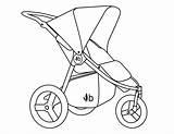 Stroller Manual Speed Coloring Pages Support Bumbleride Print sketch template