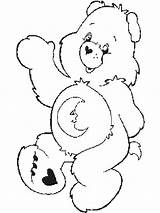 Coloring Pages Bedtime Library Clipart Bear Care sketch template