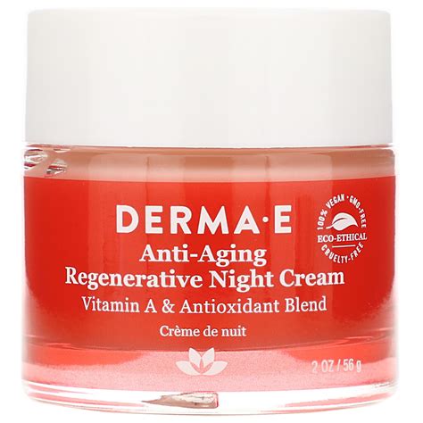 derma  anti aging regenerative night cream ingredients explained