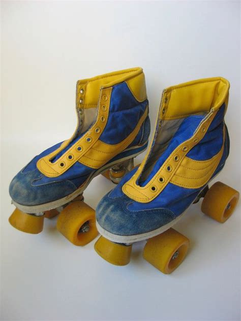 Vintage Early 1980s Disco Roller Skates Etsy