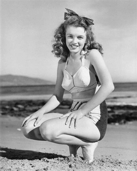 Marilyn Monroe Photographed By Andres De Dienes In October 1945 神女