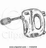 Hand Mixer Clipart Sketched Illustration Vector Royalty Tradition Sm Seamartini Graphics sketch template