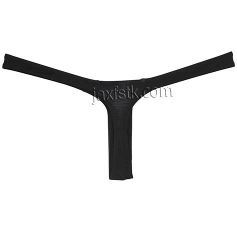 Men Underwear Sex Ice Silk Bikini Thong Posing Jockstrap Hipster Micro