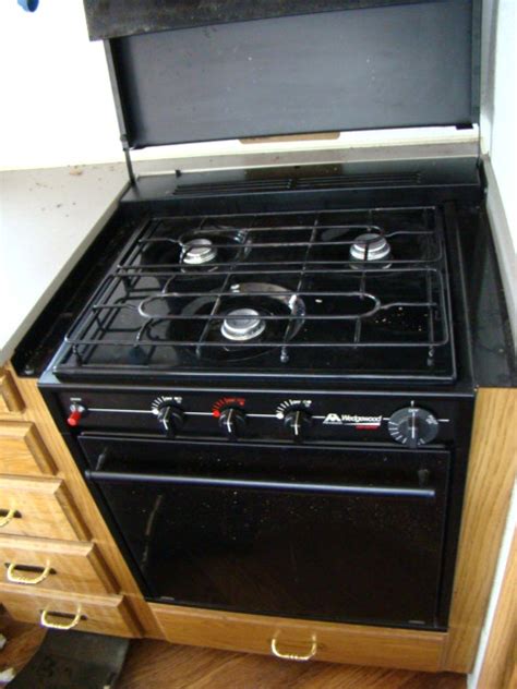 salvage rv parts  rv atwood wedgewood  burner stove top  oven  sale  rv parts