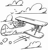 Coloring Airplane Pages Airplanes Kids Gif sketch template