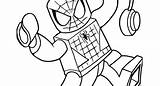 Coloring Spiderman Lego Pages Spider Color Printable Cool Robber Batman Print Man Math Games Getcolorings Getdrawings Drawing Colorings sketch template