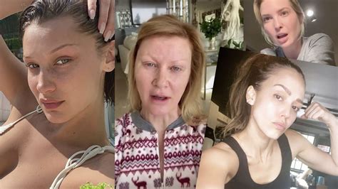 Makeup Free Celebrities Want To Prove They’re Just Like Us