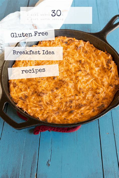 gluten  breakfast idea recipes