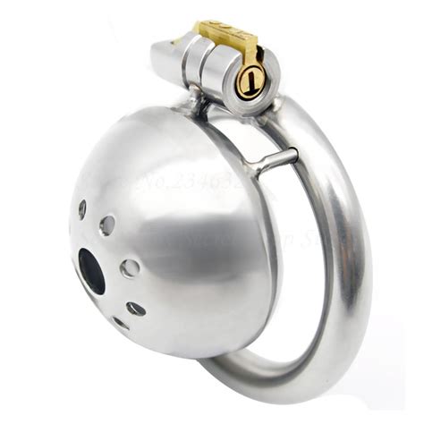 304 stainless steel chastity device with stealth lock super small cock